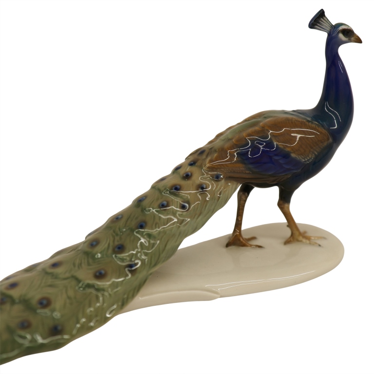 Rosenthal Porcelain Peacock Figurine