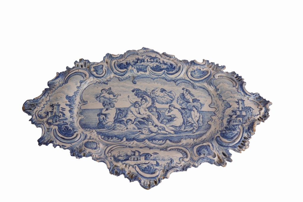 Antico Savona Platter, Lanterna Mark