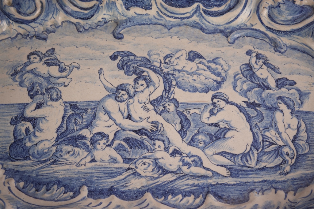 Antico Savona Platter, Lanterna Mark