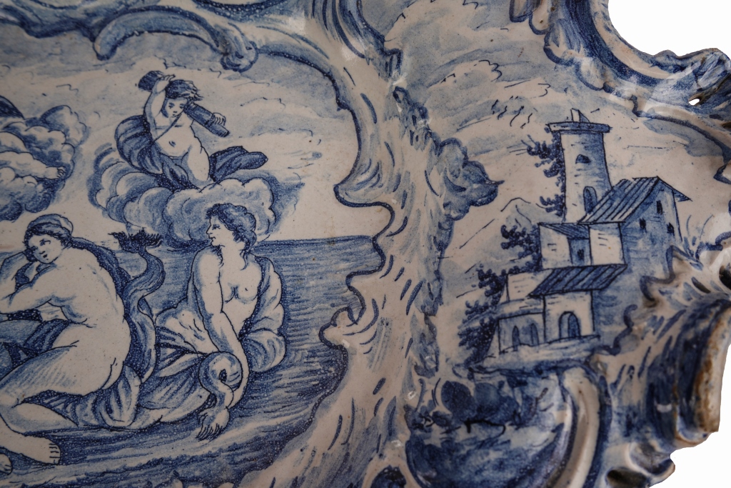 Antico Savona Platter, Lanterna Mark