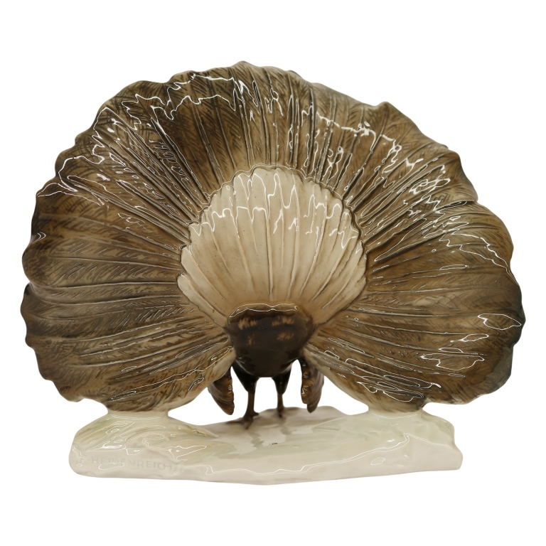 Rosenthal - Fritz Heidenreich Porcelain Peacock