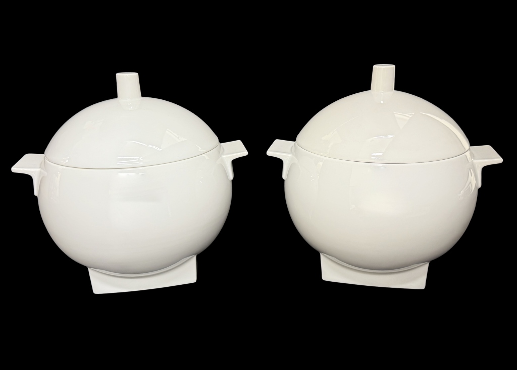 Aldo Rossi Rosenthal "Il Faro" Covered Bowls