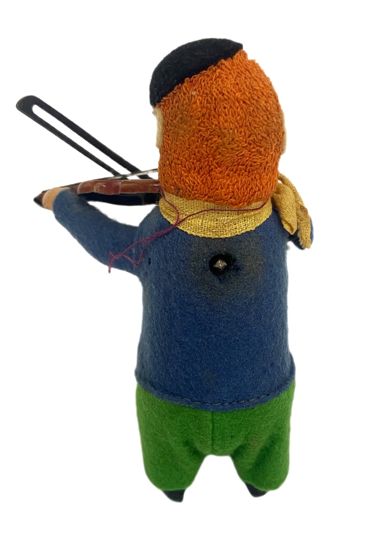 Schuco Wind-Up Solisto Clown With Violin Toy