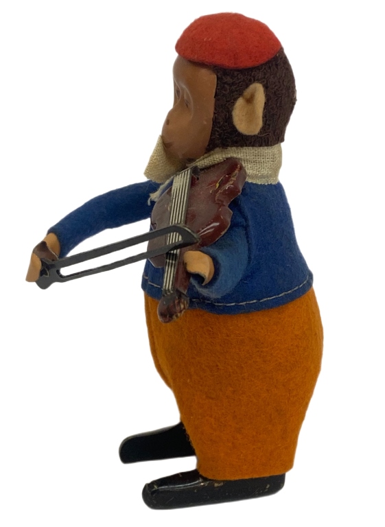 Schuco Solisto Monkey Violinist Wind-Up Toy