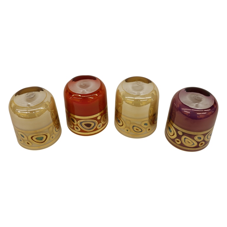 Vietri Regalia Double Old Fashioned Glasses