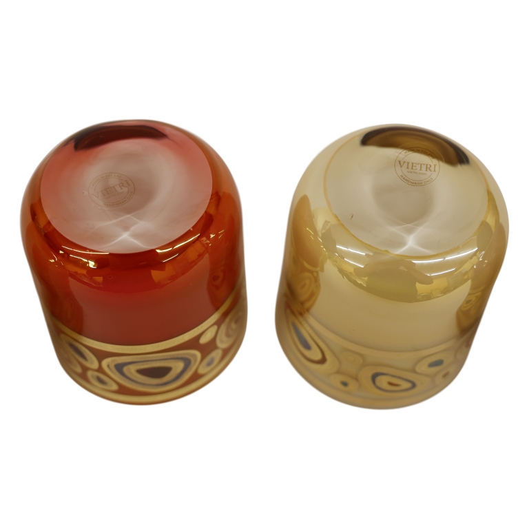 Vietri Regalia Double Old Fashioned Glasses