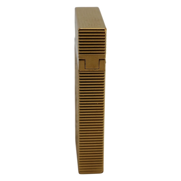 S. T. Dupont Paris Gold Plated Jeweled Lighter