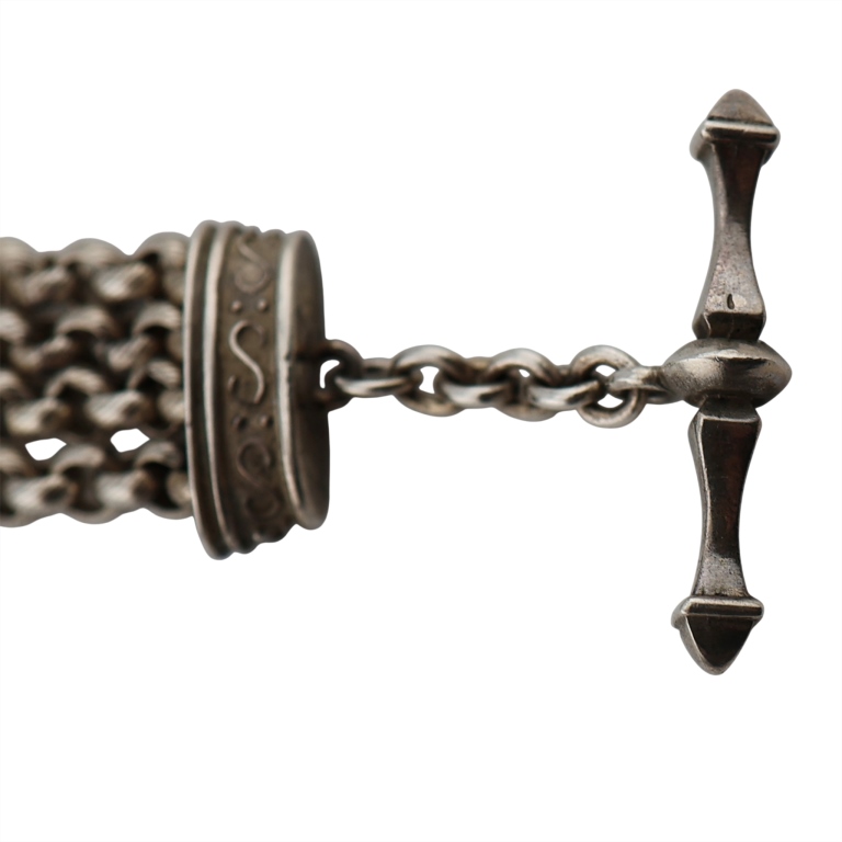 Seidengang Sterling 18K Roman Bas Relief Bracelet