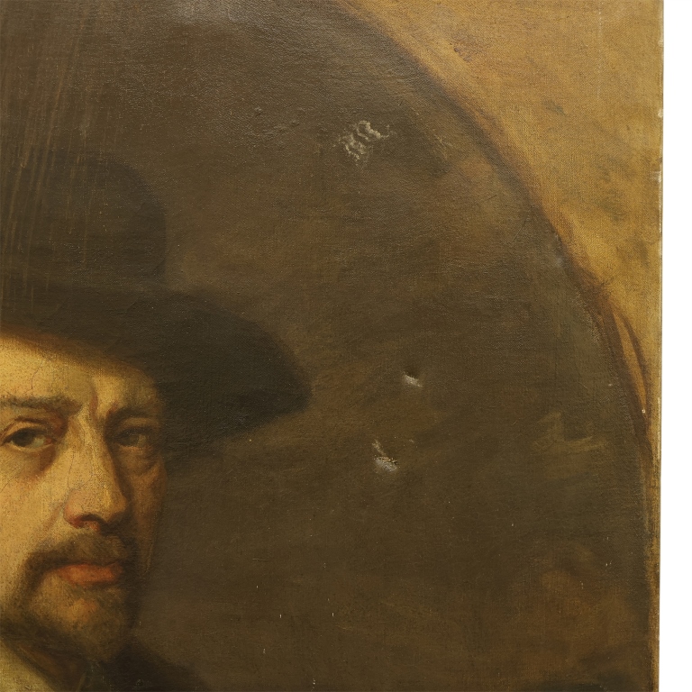 19th Century "Man in the Hat" Portrait Painting