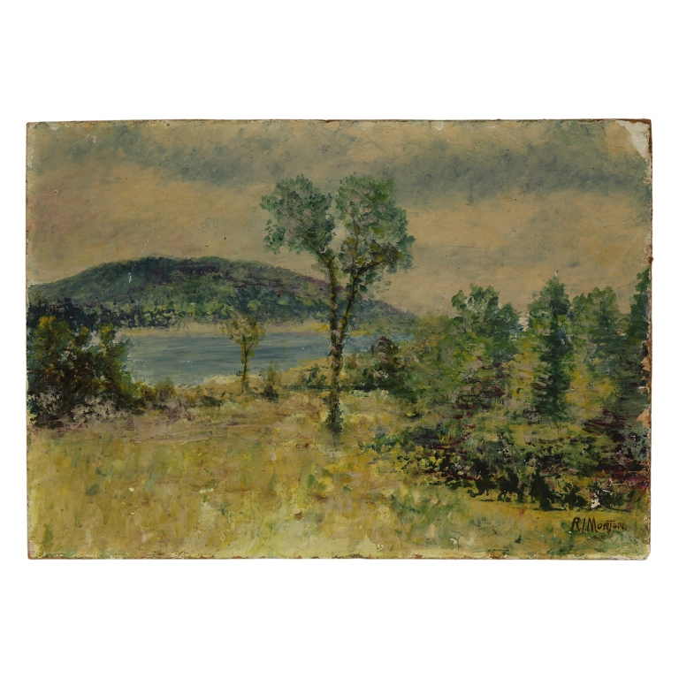 R.I. Morton - Landscape Oil Painting
