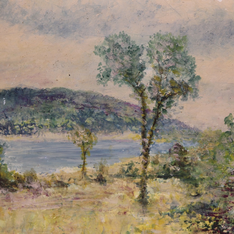 R.I. Morton - Landscape Oil Painting