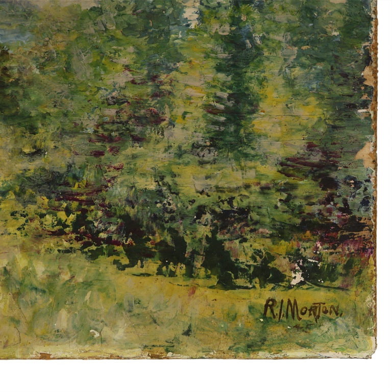R.I. Morton - Landscape Oil Painting