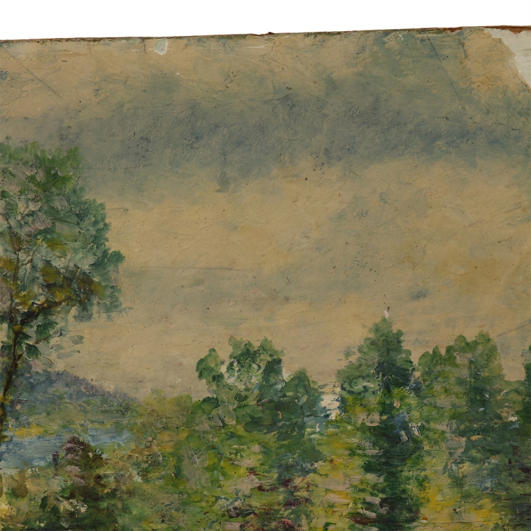 R.I. Morton - Landscape Oil Painting