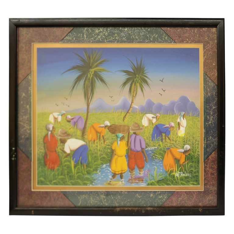 Haitian Folk Art Paintings - Vixamar & Roland