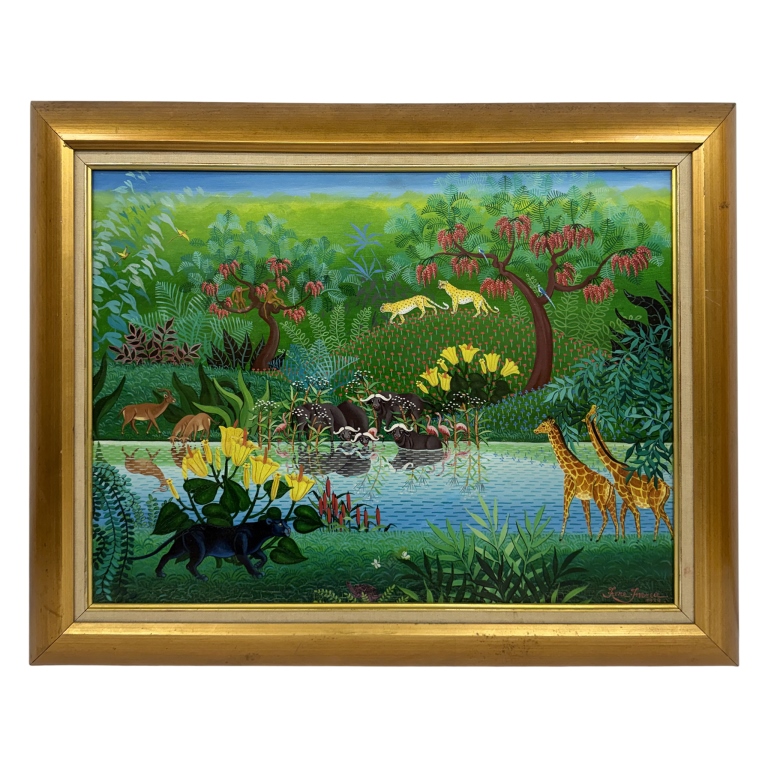 Irene Invrea - Jungle Oil Painting
