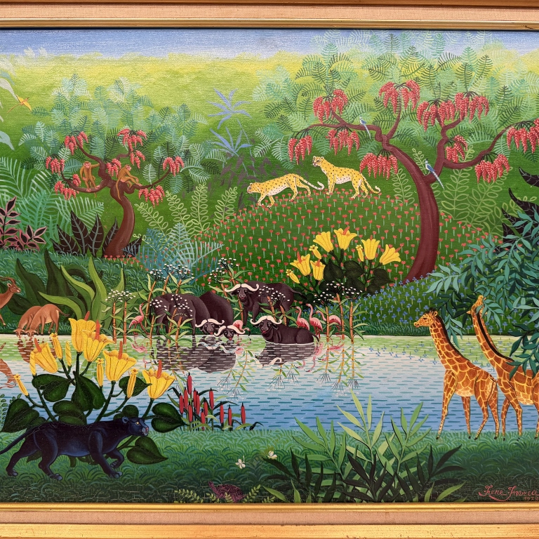 Irene Invrea - Jungle Oil Painting