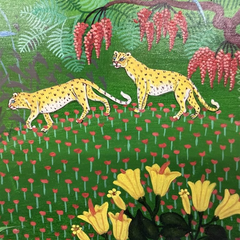 Irene Invrea - Jungle Oil Painting