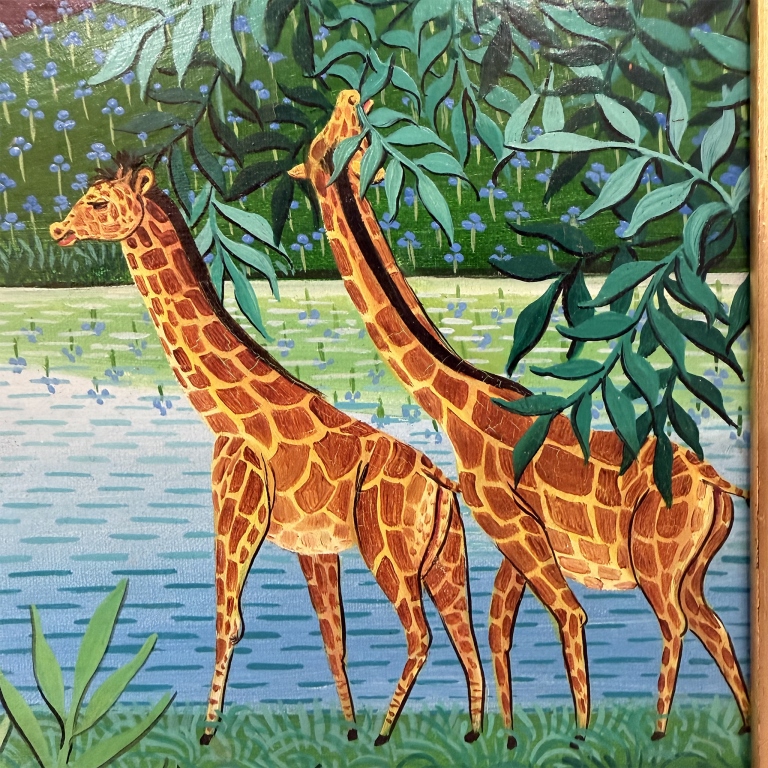 Irene Invrea - Jungle Oil Painting