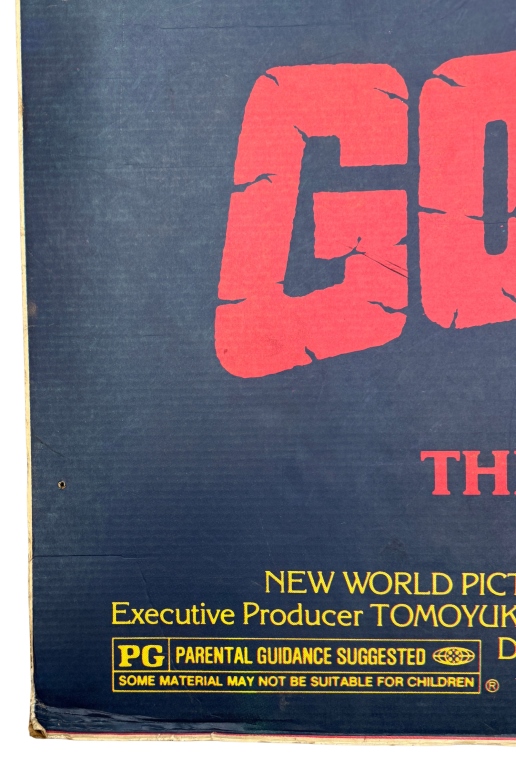 1985 Godzilla Movie Poster Standee