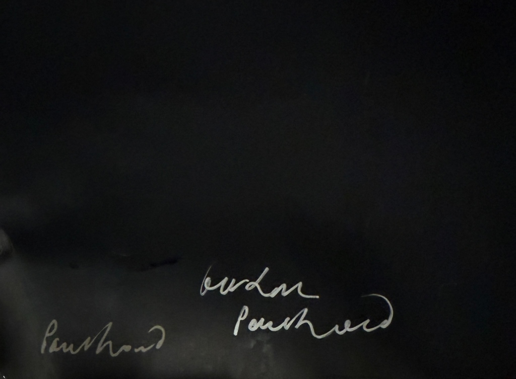Signed Paul Rand IBM 75 Lithograph Poster