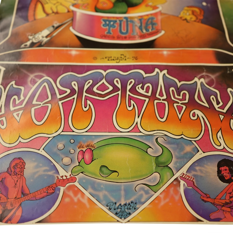 Kenny Pisani Signed Hot Tuna Concert Poster