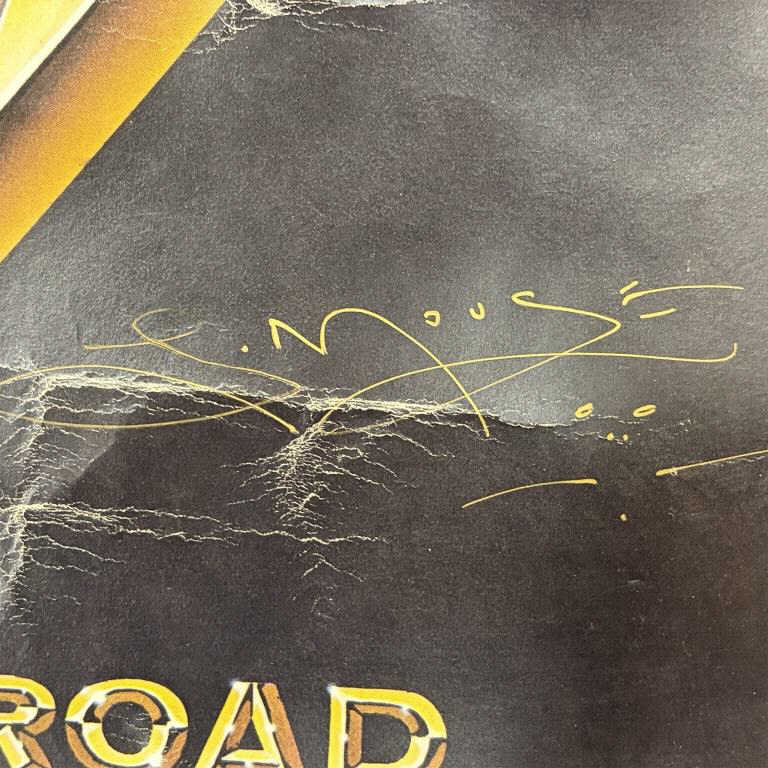 1978 Grateful Dead Poster - Signed Stanley Mouse