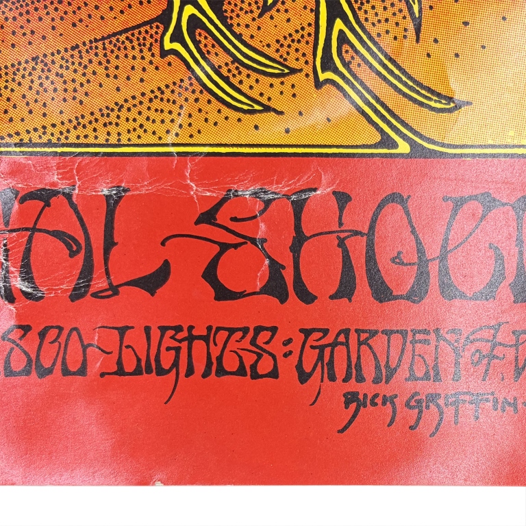 1976 Grateful Dead - Rick Griffin Aoxomoxoa Poster