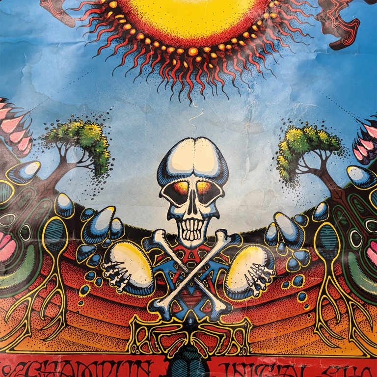 1976 Grateful Dead - Rick Griffin Aoxomoxoa Poster