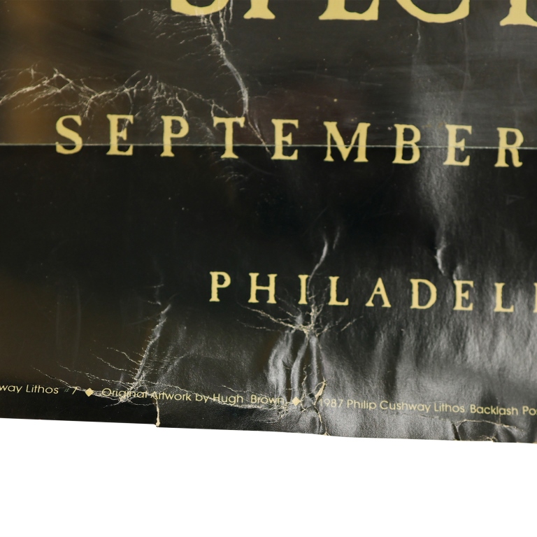 1987 Grateful Dead Concert Poster, Numbered