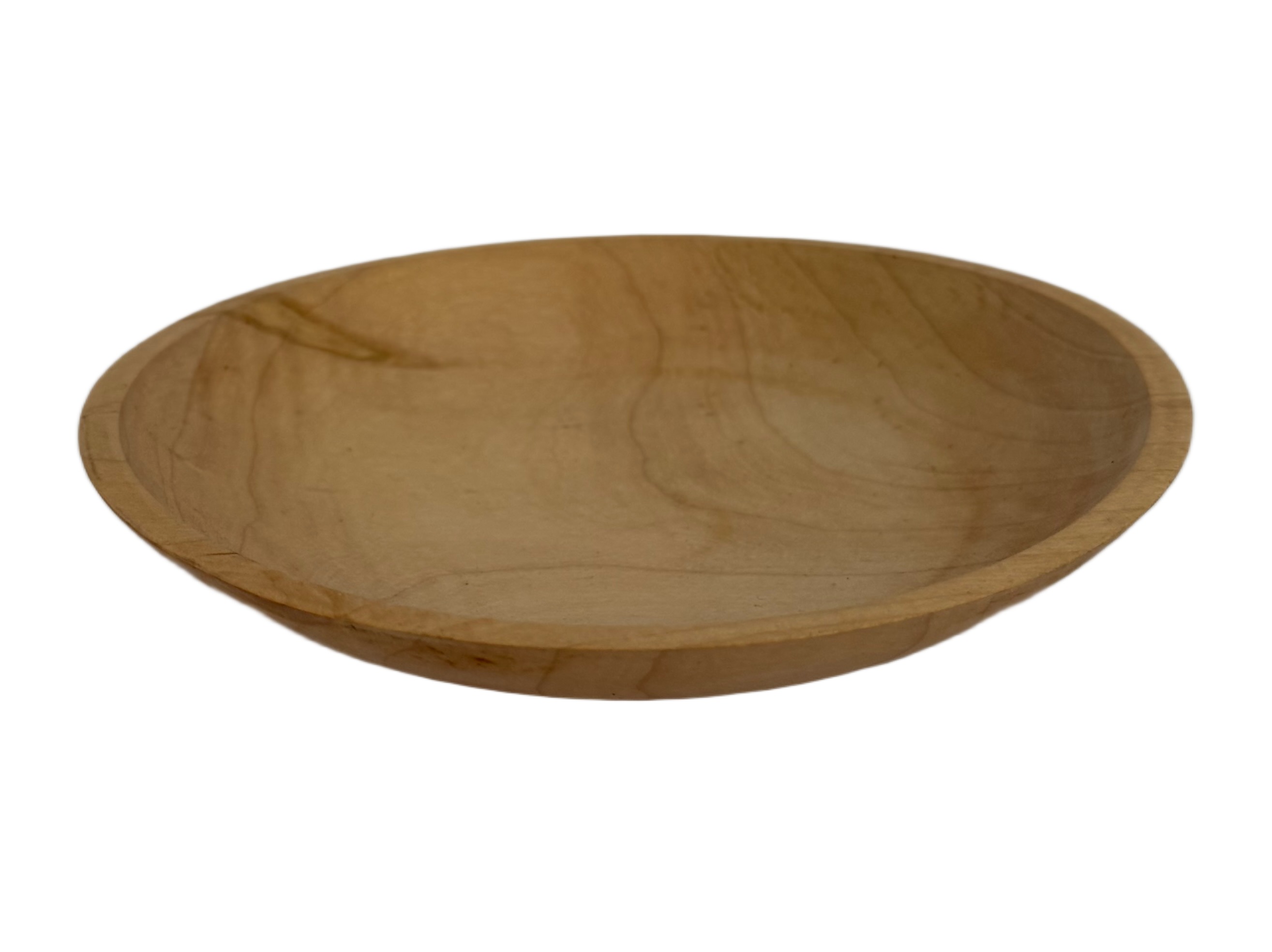R. Meber Signed Hand-Turned Wooden Bowl