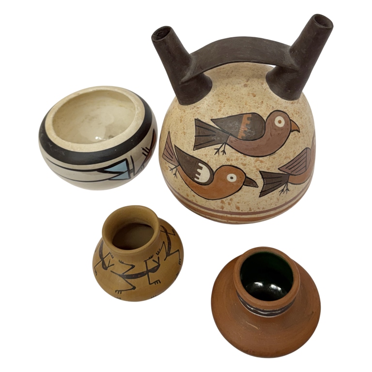 Indigenous American Art Pottery Grouping, Dine