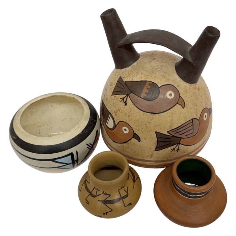 Indigenous American Art Pottery Grouping, Dine