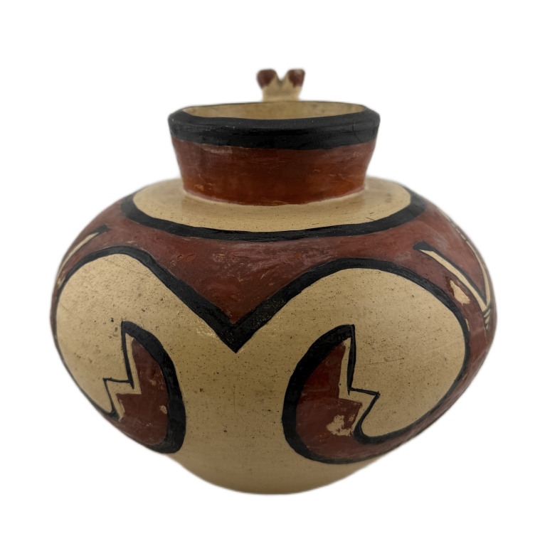 1928 Zia Pueblo Polychrome Pottery Pitcher