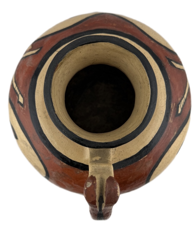 1928 Zia Pueblo Polychrome Pottery Pitcher