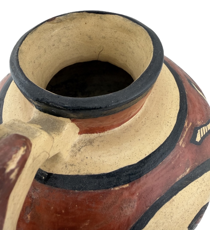 1928 Zia Pueblo Polychrome Pottery Pitcher