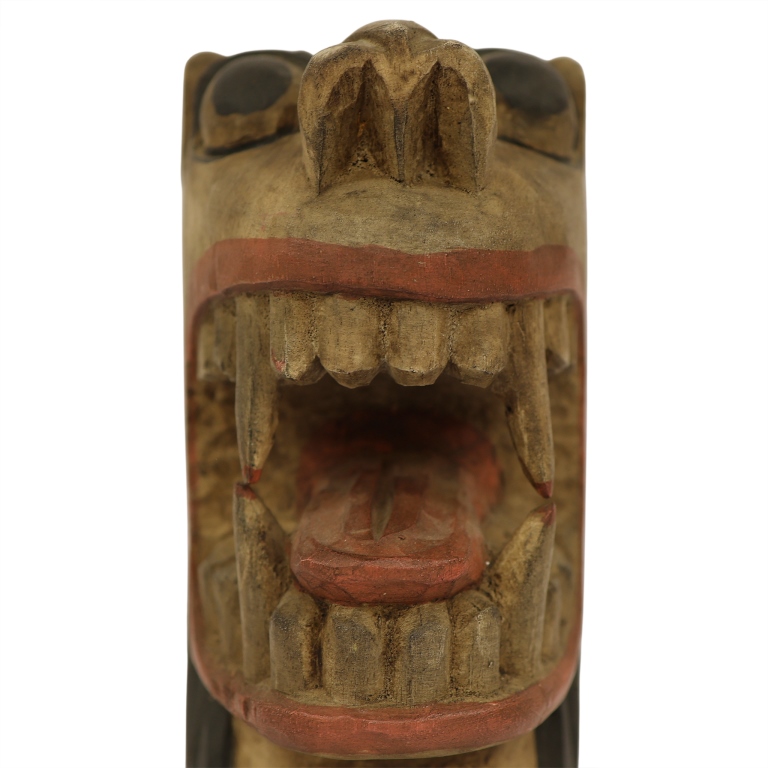 Carved Brazilian Ship Carranca - Signed Severino