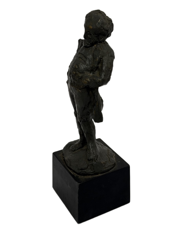 Honore Daumier "The Scoffer" Bronze Sculpture