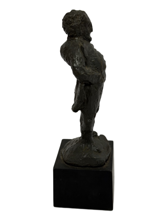 Honore Daumier "The Scoffer" Bronze Sculpture