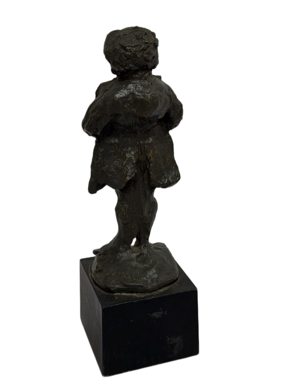 Honore Daumier "The Scoffer" Bronze Sculpture