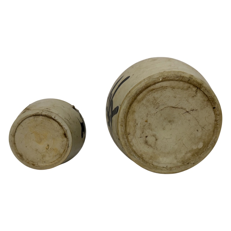 Japanese Kayoi-Tokkuri - Merchant Sake Bottles