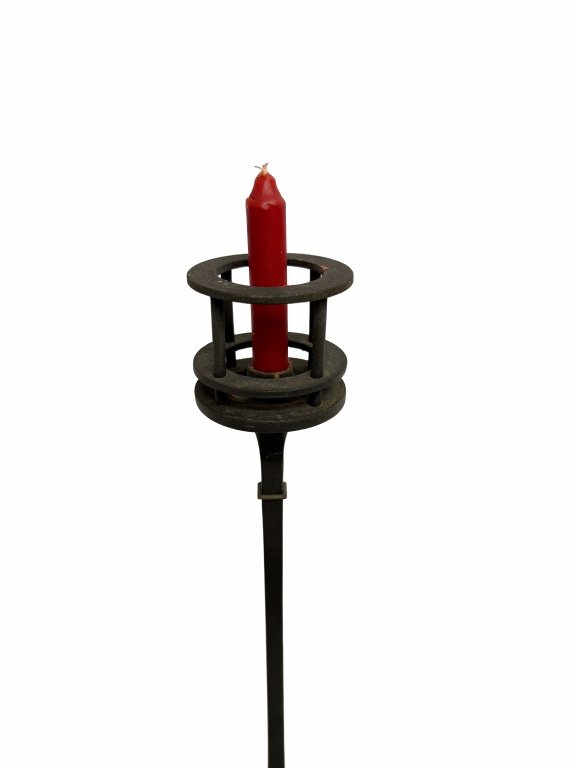 Dansk Jens Quistgaard Cast Iron Table Torchere
