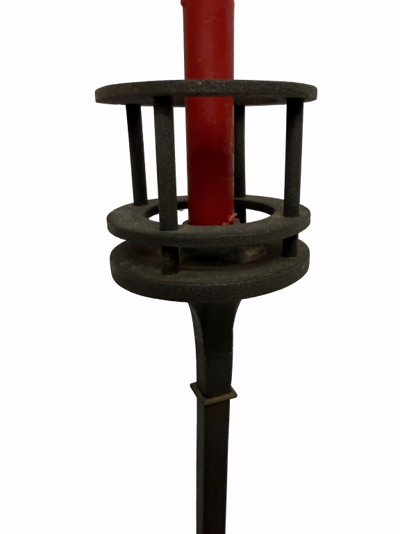 Dansk Jens Quistgaard Cast Iron Table Torchere