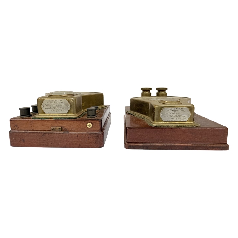 1888 Pair of Weston Model 1 Portable DC Voltmeters
