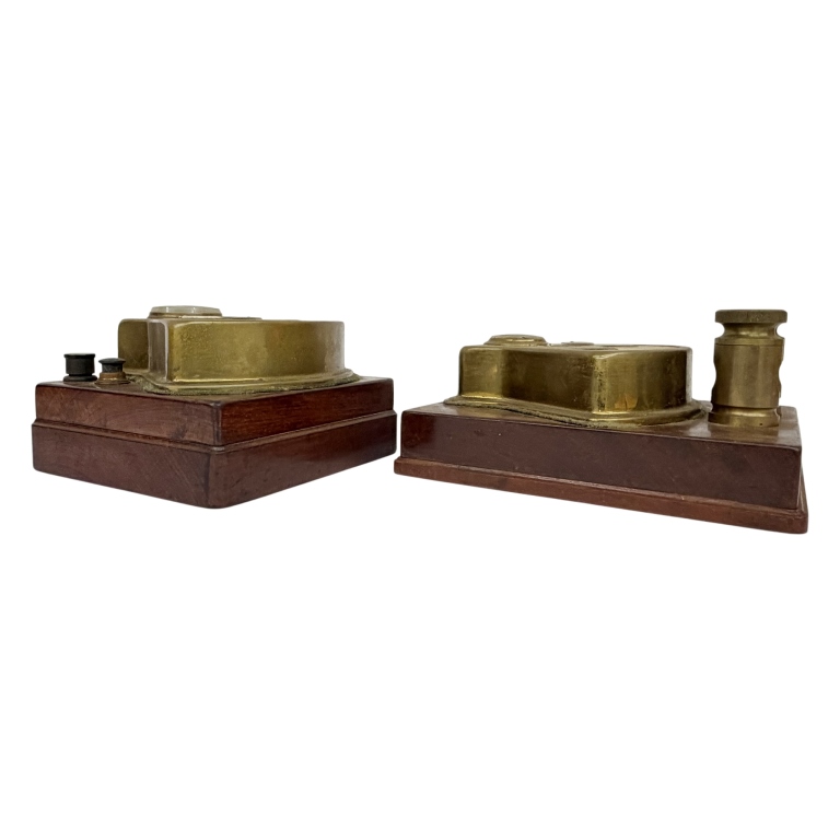 1888 Pair of Weston Model 1 Portable DC Voltmeters