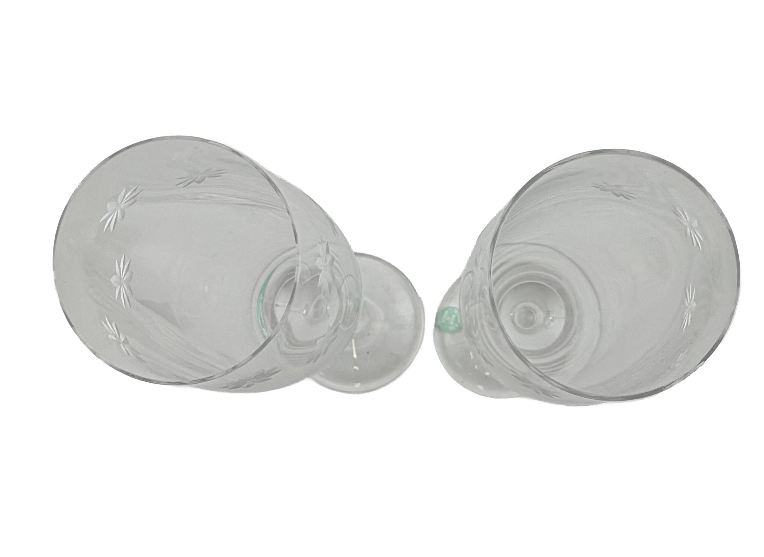 Tiffany & Co. "Magic" Crystal Champagne Flutes