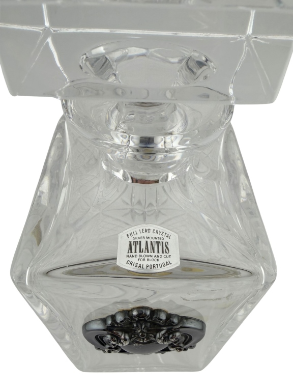 Atlantis Portuguese Crystal Liquor Decanter
