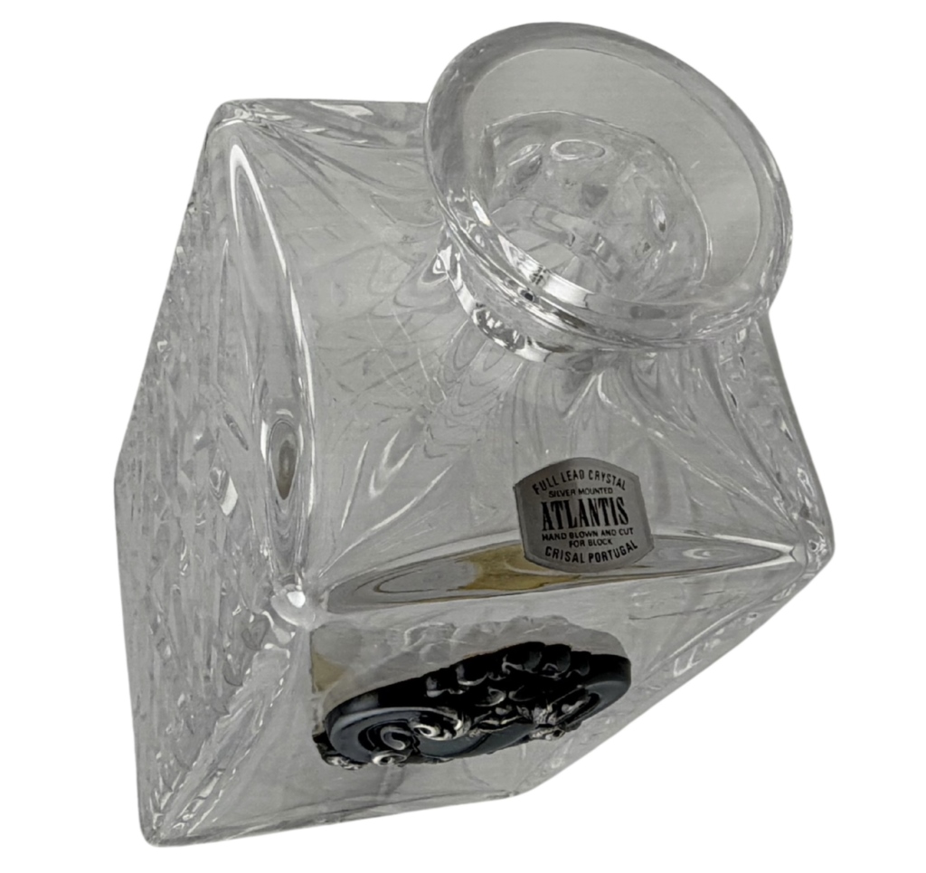 Atlantis Portuguese Crystal Liquor Decanter