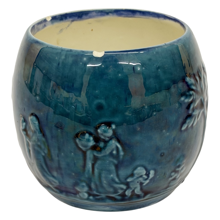 Blue Glaze Studio Art Pottery Planter