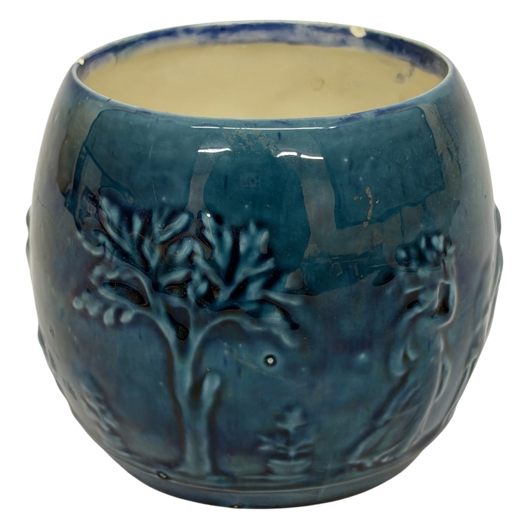 Blue Glaze Studio Art Pottery Planter