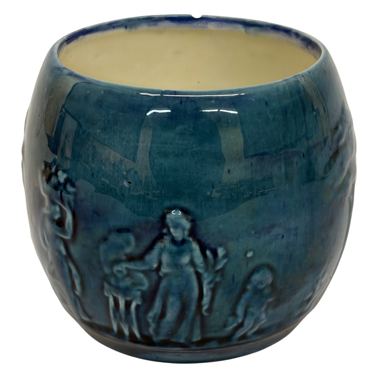 Blue Glaze Studio Art Pottery Planter